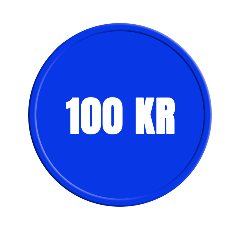 100 Kr Gratis Uten Innskudd