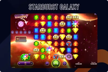 Starburst Galaxy Norge